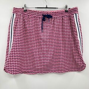 Lady‎ Hagen Women's XXL Golf Skort Athletic Geometric Print Drawstring